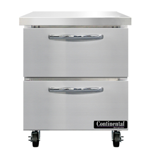 Continental Refrigerator SWF27N-D 27.5"W One-Section Work Top Freezer
