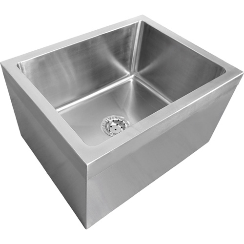 IMC Teddy FS-H  27" x 21" x 15.5" Stainless Steel Heavy-Duty Mop Sink