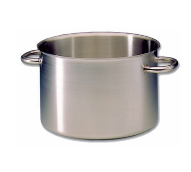 Matfer Bourgeat 690050 52 Qt. Stainless Steel or Aluminum Bourgeat Excellence Sauce Pot