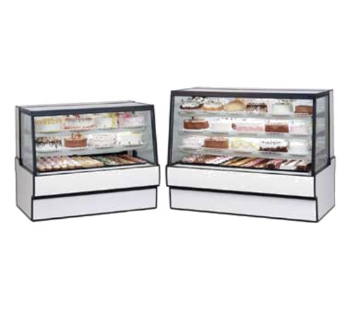 Federal Industries SGR5942 59.13" W Slanted Glass High Volume Refrigerated Bakery Case