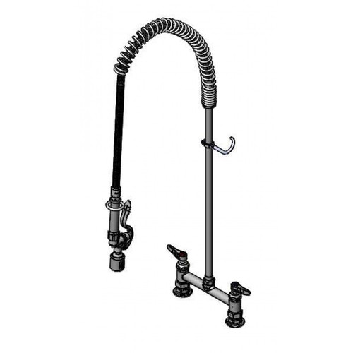 T&S Brass B-0123-Cr-J Easyinstall Pre-Rinse Unit 8"