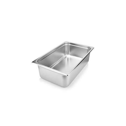 CAC China STPF-25-6 Full Size 6" Deep 25 Ga. Stainless Steel Solid Steam Pan (12 Each Per Case)