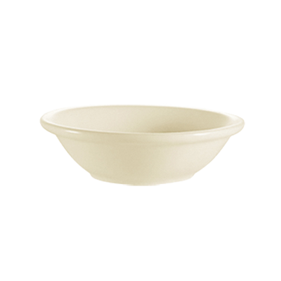 CAC China FR-11 5 Oz. European White Ceramic Round Franklin Fruit Dish (3 Dozen Per Case)
