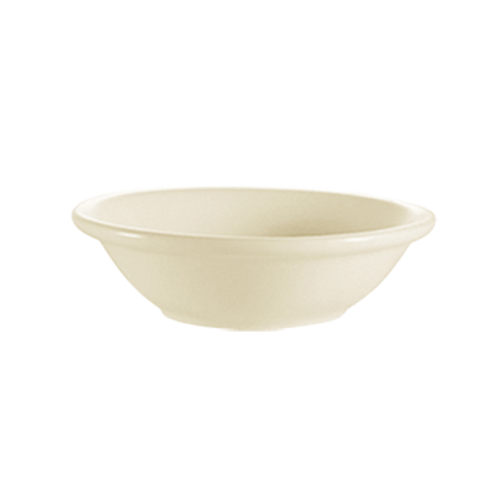 CAC China FR-11 5 Oz. European White Ceramic Round Franklin Fruit Dish (3 Dozen Per Case)