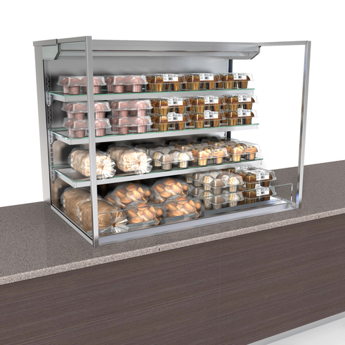 Structural Concepts NE4835DSSV 47.75" W Self-Service Non-Refrigerated Slide In Counter Case