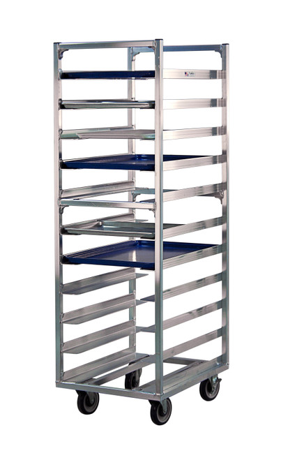 New Age 1336 64"H Roll-In Refrigerator/Proofer Wide-Angle 11 Sheet Pan Rack with 5" Centers