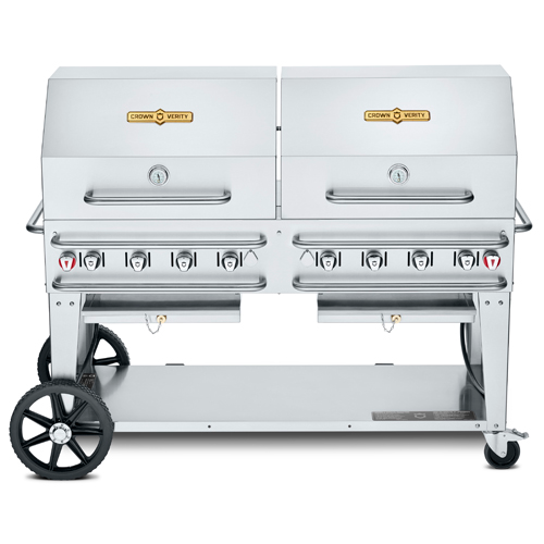 Crown Verity CV-RCB-60RDP-LP 69" Liquid Propane Series Grill - 129,000 BTU