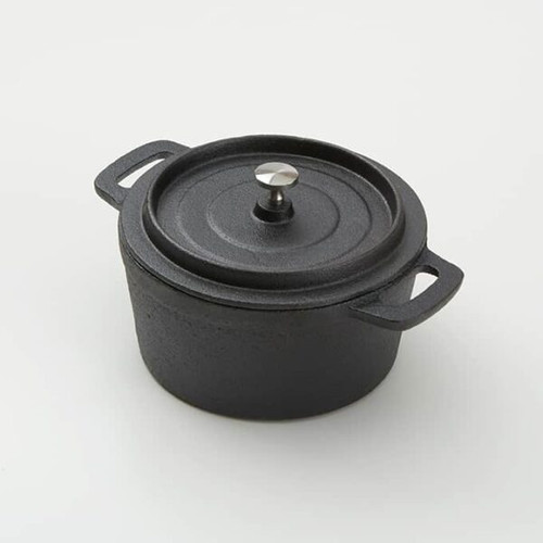 American Metalcraft CIPR5526 27 Oz. Cast Iron Round Baking Dish