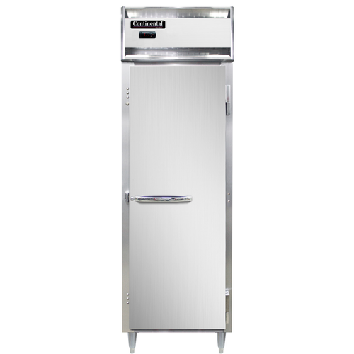 Continental Refrigeration DL1W-SA Designer Line Heated Cabinet Reach-In One-Section 26"