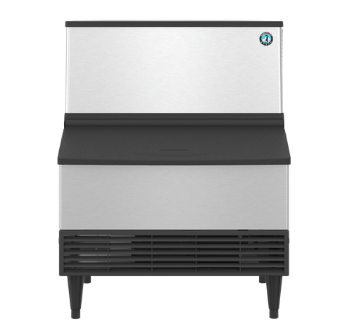 Hoshizaki KM-301BAJ 290 Lb. Air Cooled Undercounter Cube Style Ice Maker With Bin - 115 Volts