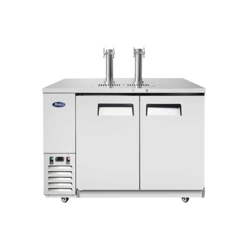 Atosa MKC58GR 57.8" W Solid Door Draft Beer Cooler - 115 Volts