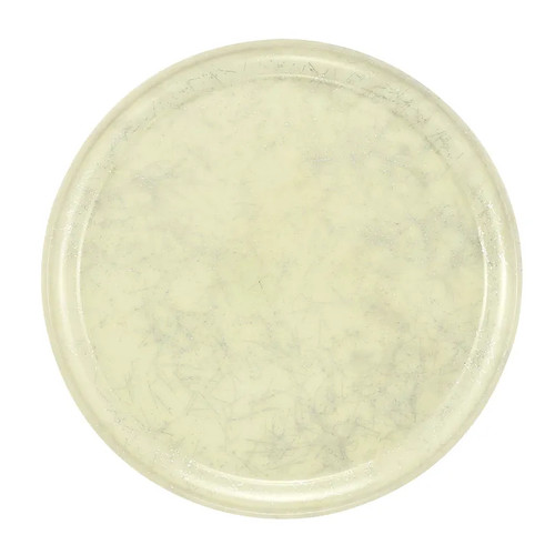 Cambro 1550531 16"Dia. Silver Round Serving Camtray - 12/Case
