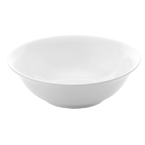Bon Chef 1300001P Porcelain White Round Circles Bowl