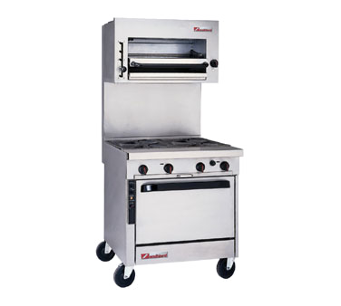 Southbend P32D-XX-NG 48" Natural Gas Platinum Heavy Duty Range - 225,000 BTU