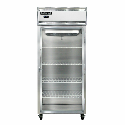 Continental Refrigerator 1FXS-GD 36.25" W One-Section Glass Door Extra-Extra-Wide Freezer - 115 Volts