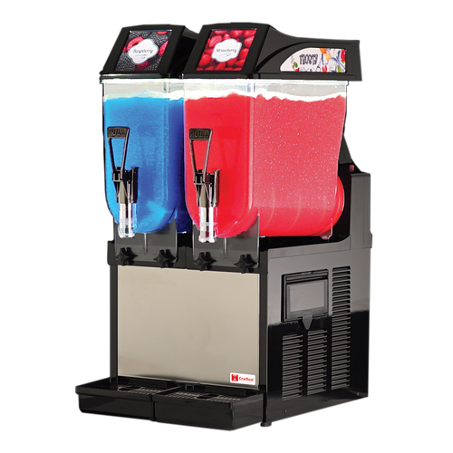Crathco-UNIC FROSTY 2 (2) 3.2 Gallon Countertop Frozen Granita Dispenser - 115 Volts