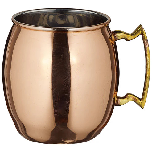 Winco CMM-20
 20 Oz.
 Stainless Steel & Copper
 Moscow Mule Mug