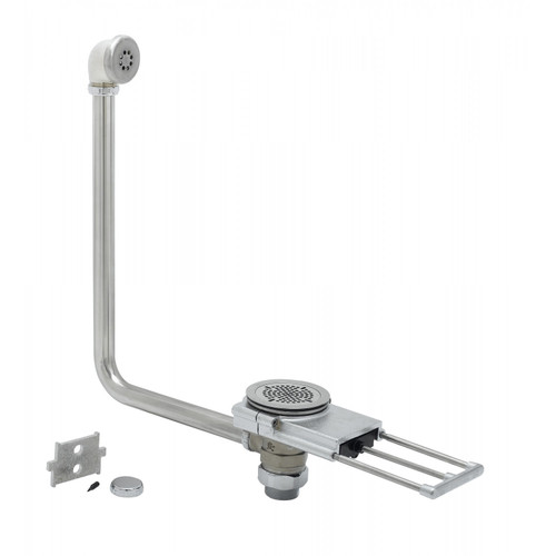 T&S Brass B-3990-01-5X Modular Waste Drain Valve with pull handle 3-1/2"