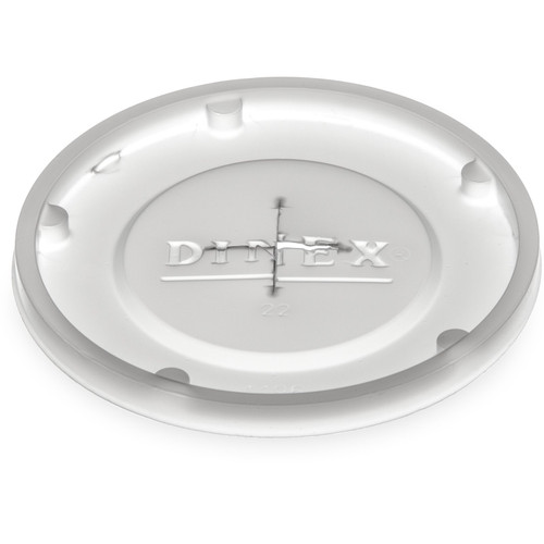 Dinex DX1196ST8714 Disposable Lid with Straw Slot (Fits Cambro, G.E.T Enterprises)