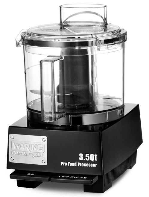 Waring WFP14SW Commercial Food Processor with 3.5 Qt. Bowl Polycarbonate - 1 HP