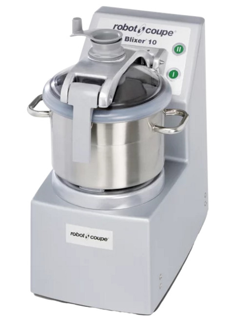 Robot Coupe Blixer10 Food Processor With 11.5 Liter. Stainless Steel Bowl And Two Speeds - 3 1/2 hp