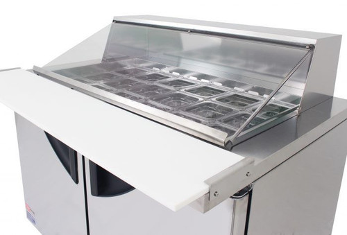 Turbo Air CL-60-24 Polycarbonate 28.2" x 20" x 7" for salad / sandwich units, polycarbonate