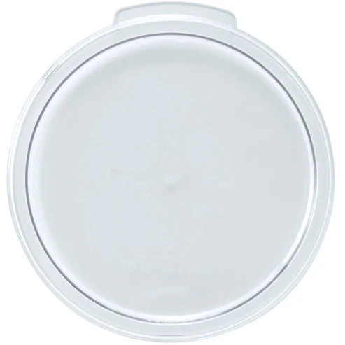 Winco PTRC-1C 1 qt Translucent Round Cover