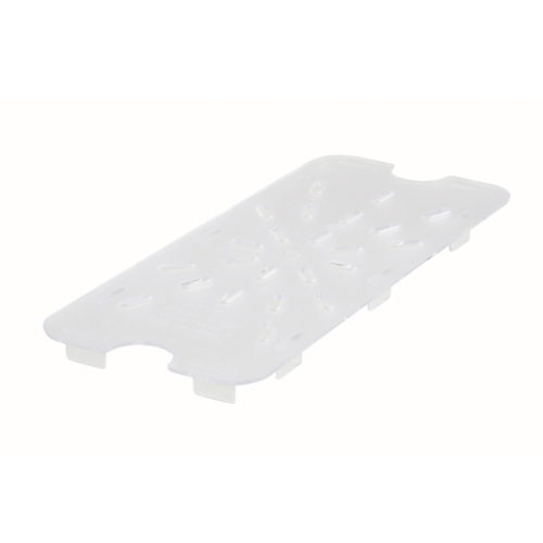 Winco SP73DS Third Size Polycarbonate Poly-Ware Drain Shelf