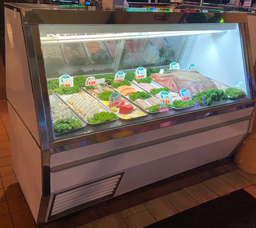 Howard McCray SC-CFS35-8-LED 95"W Fish/Poultry Service Case