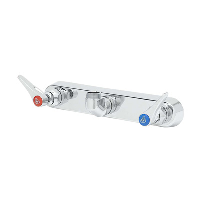 T&S Brass B-1125-LNM Faucet Workboard less nozzle splash mounted bronze body removable seats 10-1/2"