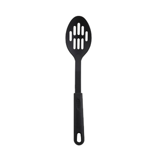 Winco NC-SL2 12" Nylon Black Spoon
