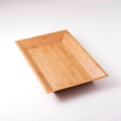 American Metalcraft BAM1812 Bamboo Rectangular Tray