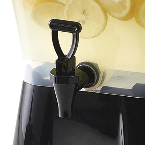 Winco PBD-3SK-F Black Faucet Plastic