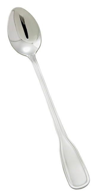 Winco 0033-02 7-1/2" 18/8 Stainless Steel Iced Tea Spoon (Contains 1 Dozen)