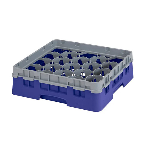 Cambro 20S318186 Camrack Glass Rack With Soft Gray Extender - 5 Cases