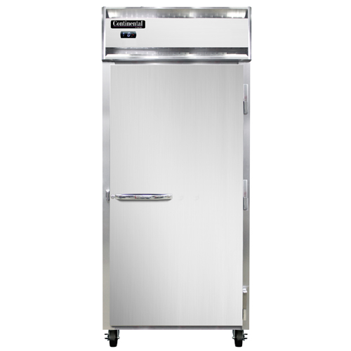 Continental Refrigerator 1FX-PT 36.25" W One-Section Solid Door Pass-Thru Extra-Wide Freezer - 115 Volts