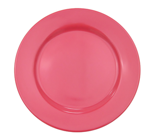 CAC China DOT-12 Super White Porcelain Teardrop Accessories Plate (1 Dozen)