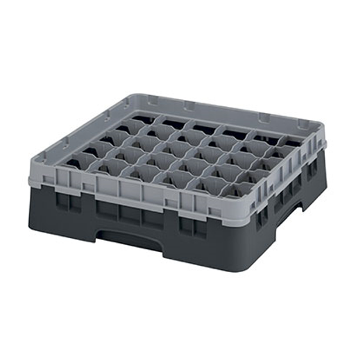 Cambro 36S318110 Camrack Glass Rack With Soft Gray Extender