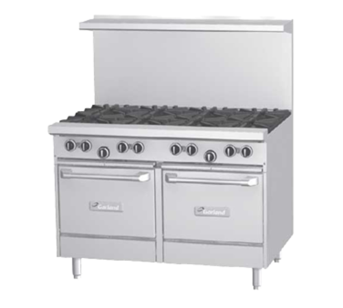 Garland G48-6G12LL 48" Gas G Starfire Pro Series Restaurant Range - 280,000 BTU