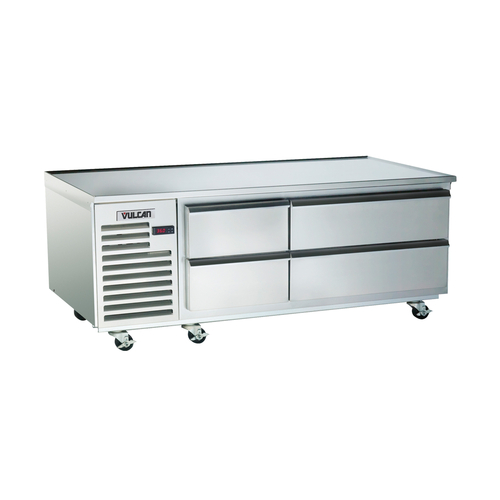 Vulcan ARS48 48" W Stainless Steel Self-Contained Achiever Refrigerated Base - 115 Volts