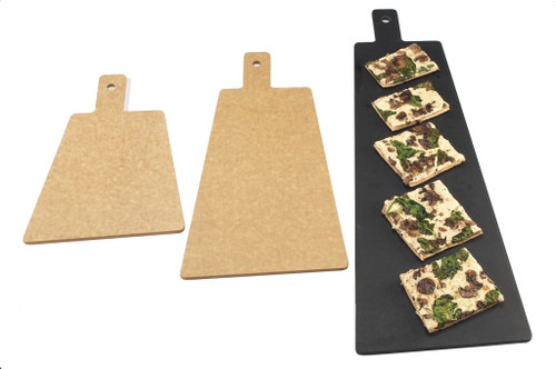 Cal-Mil 1535-12-13
 Composite
 Black
 Rectangular
 Bread Board