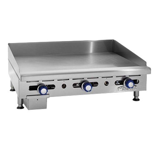 Imperial IMGA-7228-1-LP 24" Liquid Propane Countertop Griddle - 180,000 BTU