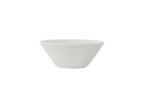 Tuxton GLP-405 5-1/2" 13 Oz. Porcelain Porcelain White Round Bowl (1 Dozen)