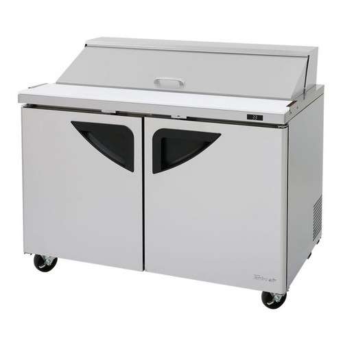 Turbo Air TST-48SD-N 48.25" W Two-Section Two Door Super Deluxe Sandwich/Salad Unit