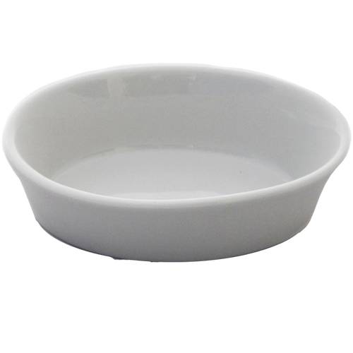 Dinex DX6CASS02A
 6 oz
 China
 BRight White
 Casserole Dish