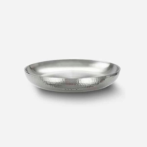 American Metalcraft DWHSEA10 10" 36 Oz. Stainless Steel Round Seafood Tray