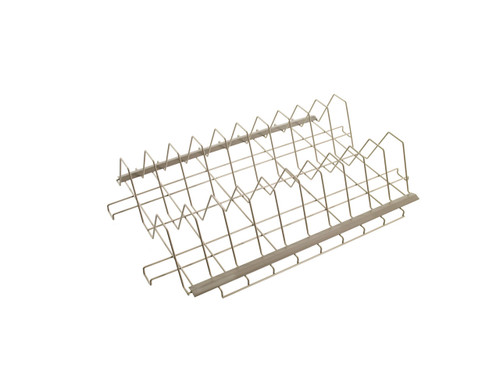 Metro XTR2436XEA 10 Pans Mounts On 36" W Taupe Epoxy Coated Wire Pan Drying Rack