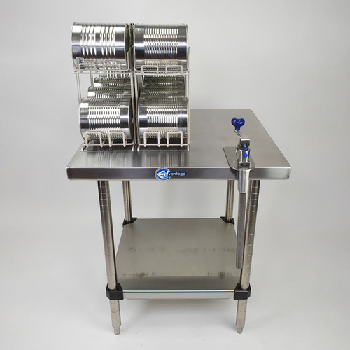 Edlund EDCS-11F 24"W x 24"D x 32"H Stainless Steel Can Opener