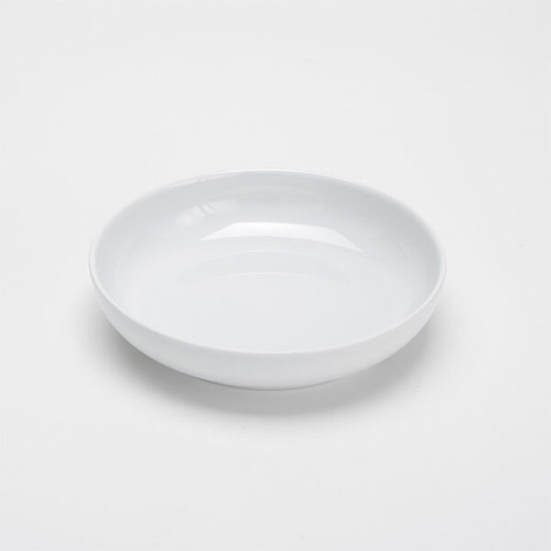 American Metalcraft MELR8 8" 28 Oz. Plastic White Round Endurance Bowl