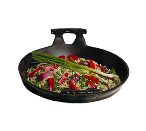 Bon Chef 6050TERRA 12" Dia. Round Aluminum Wok with Handle